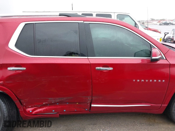 2023 Chevrolet Traverse Premier with VIN 1GNERKKW2PJ106602, listed as a IAAI auction lot 41890535 with 34,650 mi miles and . Bid and sale history available at DreamBid. Image 13.