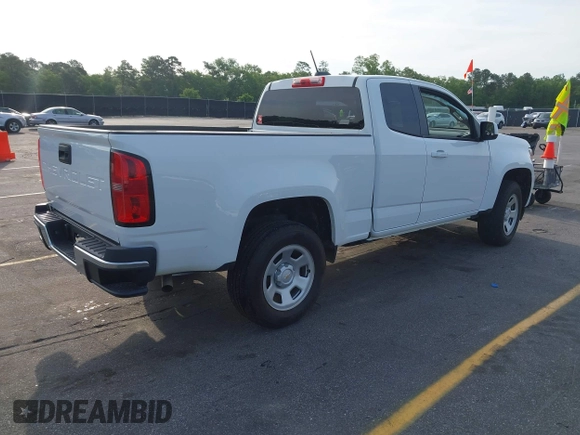 2021 Chevrolet Colorado 2WD Work Truck z VIN 1GCHSBEA0M1198797, wystawiony jako IAAI lot #42092525 z przebiegiem 67 580 mil mil oraz . Historia ofert i sprzedaży dostępna na DreamBid. Obrazek 4.