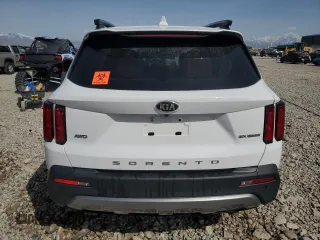 2021 Kia Sorento SX Prestige X-Line with VIN 5XYRKDLF0MG011816, listed as a Copart auction lot 52549105 with 92,023 mi miles and Salvage Title. Bid and sale history available at carsss.com. Image 6.