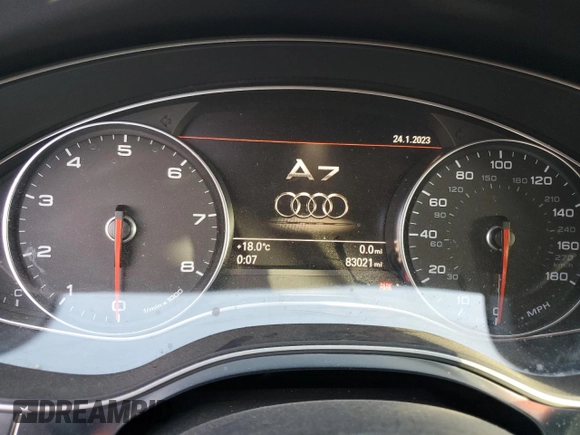 2014 Audi A7 Premium Plus с VIN WAUWGAFC6EN003134, выставлен на аукционе Copart как лот 83910244 с пробегом 83 021 миль миль и Чистый • Clean title. История ставок и продаж доступна на DreamBid. Изображение 9.