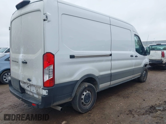 2023 Ford Transit Cargo with VIN 1FTBR1C84PKA65079, listed as a IAAI auction lot 41423167 with 68,899 mi miles and . Bid and sale history available at DreamBid. Image 4.