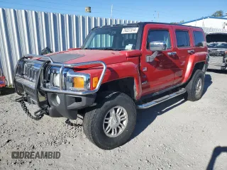 2007 Hummer H3 SUV with VIN 5GTDN13E478180801, listed as a Copart auction lot 74227314 with 0 mi miles and Clean Title. Bid and sale history available at carsss.com. Image 1.