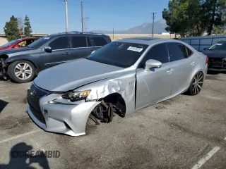 2015 Lexus IS 250 with VIN JTHBF1D28F5072390, listed as a Copart auction lot 52347825 with 77,263 mi miles and Salvage Title. Bid and sale history available at carsss.com. Image 1.