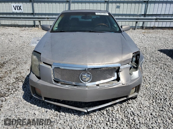 2003 Cadillac CTS with VIN 1G6DM57N730175583, listed as a Copart auction lot 51387365 with 183,098 mi miles and Salvage Title. Bid and sale history available at carsss.com. Image 5.