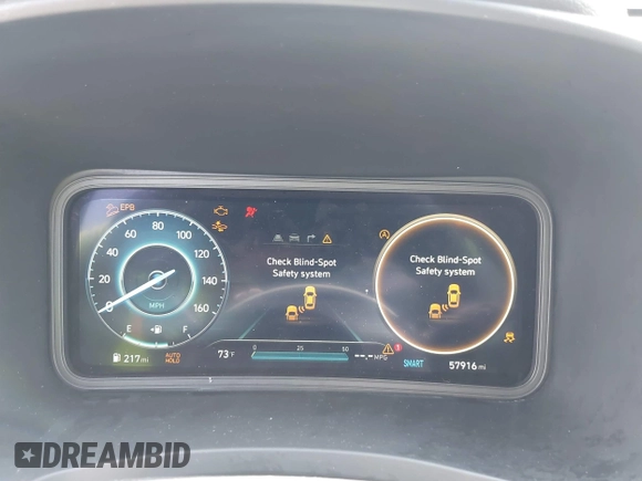 2022 Hyundai Kona Limited with VIN KM8K53A31NU897927, listed as a IAAI auction lot 42263754 with 57,916 mi miles and . Bid and sale history available at DreamBid. Image 7.