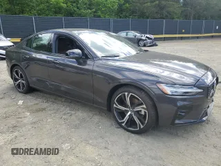 2024 Volvo S60 Ultimate Dark Theme with VIN 7JRL12TM4RG313644, listed as a Copart auction lot 55887415 with 10,606 mi miles and Salvage title. Bid and sale history available at DreamBid. Image 4.