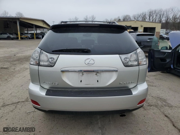 2004 Lexus RX 330 with VIN JTJHA31U440035243, listed as a Copart auction lot 52596485 with 263,358 mi miles and Salvage Title. Bid and sale history available at carsss.com. Image 6.