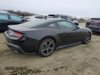2024 Ford Mustang EcoBoost with VIN 1FA6P8TH8R5111195, listed as a Copart auction lot 52815325 with 4,856 mi miles and Clean Title. Bid and sale history available at carsss.com. Image 3.