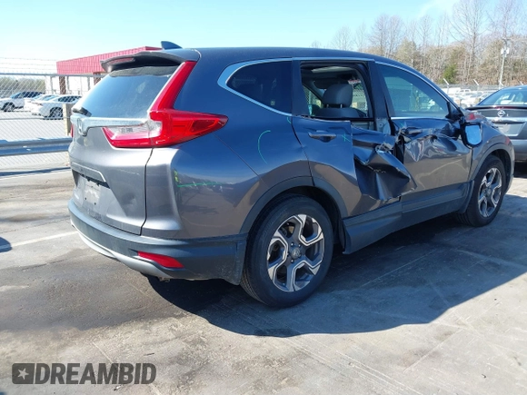 2017 Honda CR-V EX with VIN 7FARW1H51HE043873, listed as a IAAI auction lot 41866810 with 175,304 mi miles. Bid and sale history available at carsss.com. Image 4.