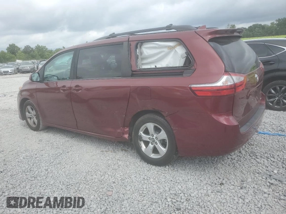 2018 Toyota Sienna LE Auto Access Seat with VIN 5TDKZ3DC8JS939030, listed as a Copart auction lot 60990575 with 78,809 mi miles and Salvage title. Bid and sale history available at DreamBid. Image 2.