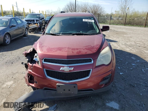 2012 Chevrolet Equinox 1LT z VIN 2GNALDEK9C6293235, wystawiony jako Copart lot #52142735 z przebiegiem 174 653 mil mil oraz Szkoda całkowita • Salvage title. Historia ofert i sprzedaży dostępna na DreamBid. Obrazek 5.