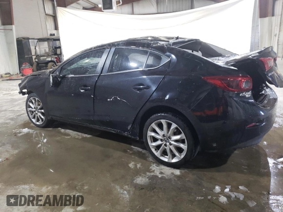2015 Mazda 3 S Grand Touring with VIN JM1BM1W30F1266500, listed as a Copart auction lot 41745755 with Not Provided miles and Salvage Title. Bid and sale history available at DreamBid. Image 2.