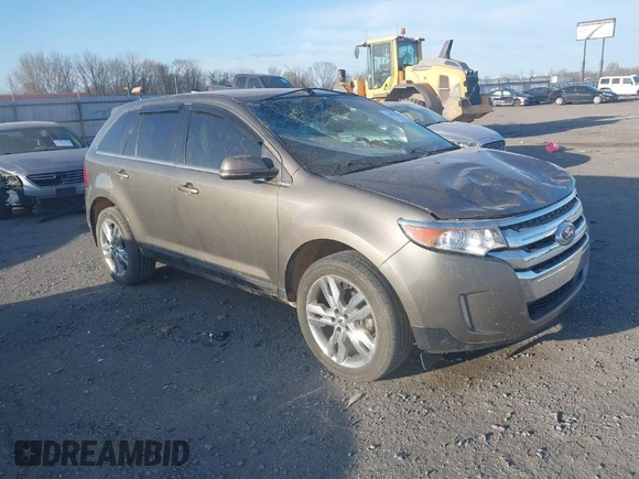 2013 Ford Edge Limited with VIN 2FMDK3KC4DBE23426, listed as a IAAI auction lot 41837799 with 151,383 mi miles. Bid and sale history available at carsss.com. Image 1.