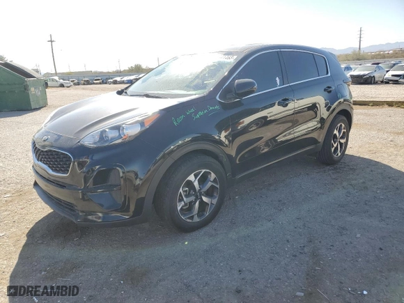2021 Kia Sportage LX with VIN KNDPM3AC7M7862061, listed as a Copart auction lot 48941465 with 82,815 mi miles and Salvage Title. Bid and sale history available at carsss.com. Image 1.