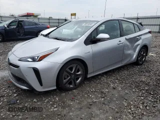 2019 Toyota Prius L Eco with VIN JTDKARFU5K3102626, listed as a Copart auction lot 58918095 with 64,930 mi miles and Salvage title. Bid and sale history available at DreamBid. Image 1.