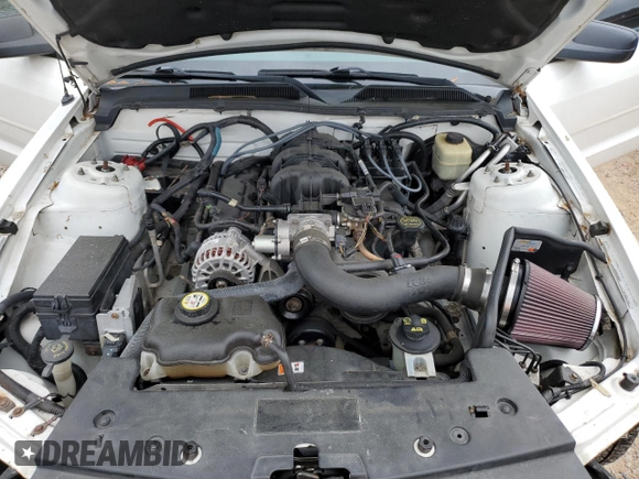 2008 Ford Mustang Deluxe with VIN 1ZVHT80N385107270, listed as a Copart auction lot 51491455 with 200,786 mi miles and Salvage Title. Bid and sale history available at DreamBid. Image 11.