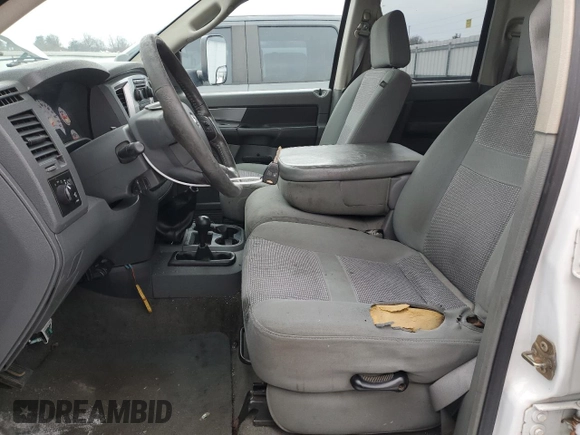 2007 Dodge 3500 SLT with VIN 3D7MX48A37G784946, listed as a Copart auction lot 44722485 with 386,813 mi miles and Salvage title. Bid and sale history available at DreamBid. Image 7.