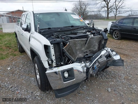 2014 GMC Sierra 1500 SLT with VIN 3GTU2VEC3EG261752, listed as a IAAI auction lot 41825850 with 1 mi miles. Bid and sale history available at carsss.com. Image 1.
