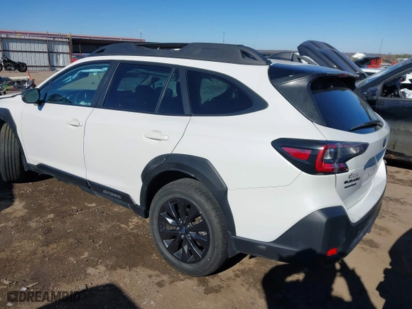 2023 Subaru Outback Onyx Edition with VIN 4S4BTALC3P3148014, listed as a IAAI auction lot 41412957 with 67,489 mi miles. Bid and sale history available at carsss.com. Image 3.