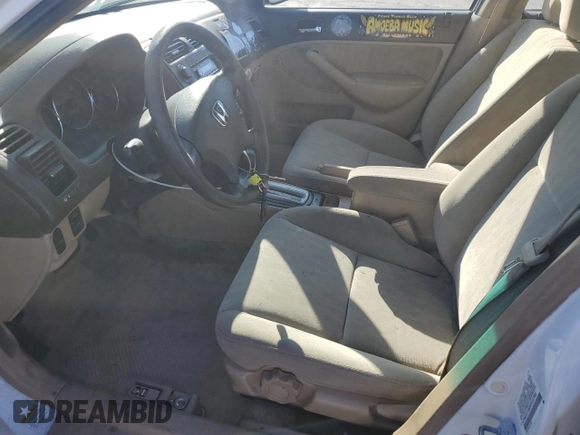 2004 Honda Civic LX with VIN 2HGES16664H532566, listed as a Copart auction lot 46733735 with 204,456 mi miles and Clean Title. Bid and sale history available at DreamBid. Image 7.