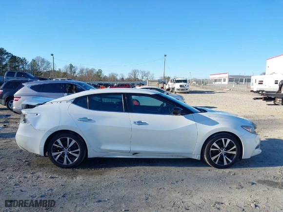 2017 Nissan Maxima SV with VIN 1N4AA6APXHC415407, listed as a IAAI auction lot 41208980 with 100,463 mi miles. Bid and sale history available at carsss.com. Image 14.
