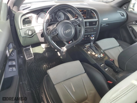 2013 Audi S5 Premium Plus with VIN WAUCGAFH5DN002067, listed as a Copart auction lot 87260334 with 138,801 mi miles and Salvage Title. Bid and sale history available at carsss.com. Image 8.