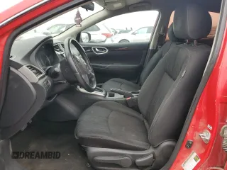 2018 Nissan Sentra SV with VIN 3N1AB7APXJL663246, listed as a Copart auction lot 47737365 with 0 mi miles and Salvage Title. Bid and sale history available at carsss.com. Image 7.