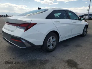 2024 Hyundai Elantra SE with VIN KMHLL4DG0RU640147, listed as a Copart auction lot 60295455 with 34,153 mi miles and Salvage title. Bid and sale history available at DreamBid. Image 3.