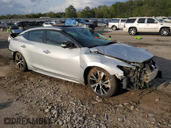 2018 Nissan Maxima Platinum with VIN 1N4AA6AP4JC370230, listed as a Copart auction lot 51544185 with 60,214 mi miles and Salvage Title. Bid and sale history available at DreamBid. Image 4.