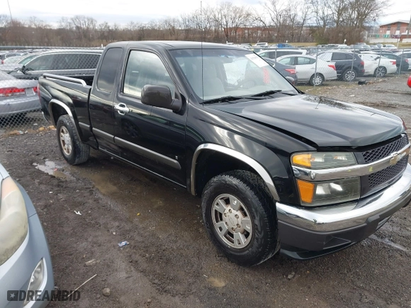 2007 Chevrolet Colorado LT w/1LT with VIN 1GCCS199578140507, listed as a IAAI auction lot 41518553 with 155,550 mi miles. Bid and sale history available at carsss.com. Image 1.