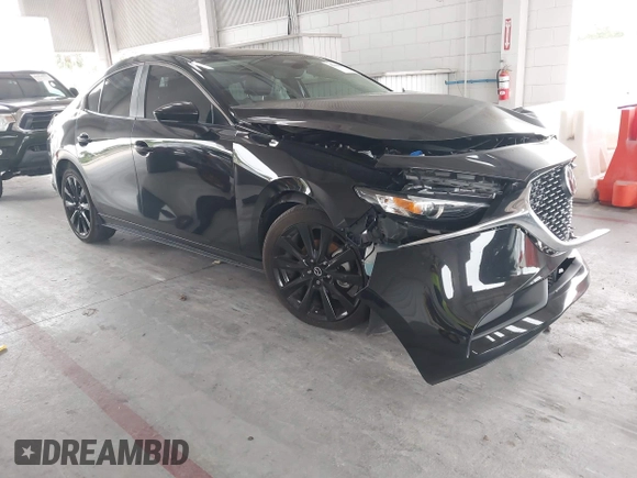 2024 Mazda 3 S Select Sport with VIN 3MZBPABM1RM408945, listed as a IAAI auction lot 42398805 with 42,283 mi miles and . Bid and sale history available at DreamBid. Image 1.