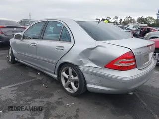 2005 Mercedes-Benz C 230 Kompressor with VIN WDBRF40JX5F629659, listed as a IAAI auction lot 41772158 with 183,008 mi miles and . Bid and sale history available at DreamBid. Image 3.