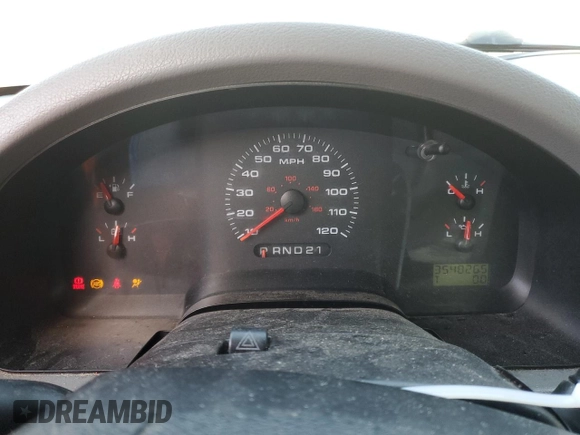 2005 Ford F-150 STX with VIN 1FTRX12W55NA74096, listed as a Copart auction lot 48058755 with 354,826 mi miles and Salvage Title. Bid and sale history available at carsss.com. Image 9.