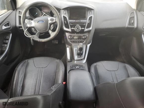 2012 Ford Focus Titanium with VIN 1FAHP3N24CL222852, listed as a Copart auction lot 45163765 with 107,848 mi miles and Salvage Title. Bid and sale history available at carsss.com. Image 8.