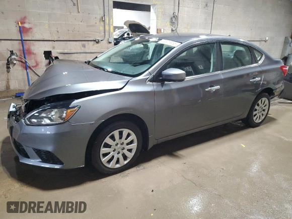 2019 Nissan Sentra SV with VIN 3N1AB7AP5KY424868, listed as a Copart auction lot 49620955 with 15,912 mi miles and Salvage Title. Bid and sale history available at DreamBid. Image 1.