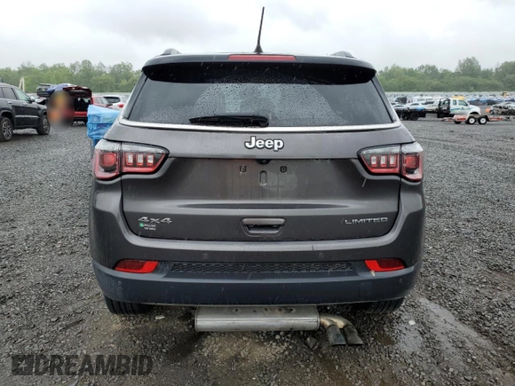 2021 Jeep Compass Limited z VIN 3C4NJDCB3MT516014, wystawiony jako Copart lot #56942955 z przebiegiem 65 459 mil mil oraz Szkoda całkowita • Salvage title. Historia ofert i sprzedaży dostępna na DreamBid. Obrazek 6.