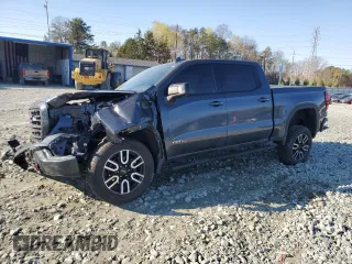 2022 GMC Sierra 1500 Limited AT4 with VIN 1GTP9EEL8NZ217660, listed as a Copart auction lot 50149075 with 71,313 mi miles and Salvage Title. Bid and sale history available at carsss.com. Image 1.
