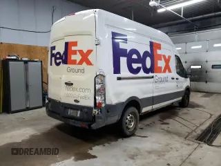 2017 Ford Transit with VIN 1FTYR2XMXHKA69906, listed as a Copart auction lot 85126754 with 261,708 mi miles and Salvage title. Bid and sale history available at DreamBid. Image 3.
