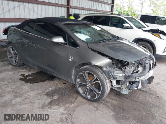 2017 Buick Cascada Premium with VIN W04WH3N52HG003178, listed as a IAAI auction lot 42433711 with 51,857 mi miles and . Bid and sale history available at DreamBid. Image 1.