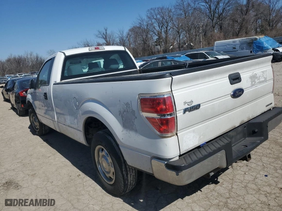 2014 Ford F-150 XL with VIN 1FTNF1CFXEKD20383, listed as a Copart auction lot 87312094 with 171,886 mi miles and Salvage Title. Bid and sale history available at carsss.com. Image 2.