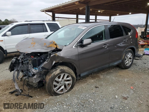 2015 Honda CR-V EX with VIN 2HKRM3H55FH504519, listed as a Copart auction lot 86599514 with 182,475 mi miles and Salvage Title. Bid and sale history available at carsss.com. Image 1.