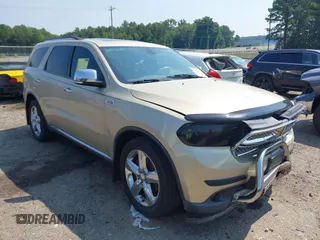 2011 Dodge Durango Citadel с VIN 1D4RE5GG9BC667775, выставлен на аукционе IAAI как лот 42543175 с пробегом 191 632 миль миль и . История ставок и продаж доступна на DreamBid. Изображение 1.