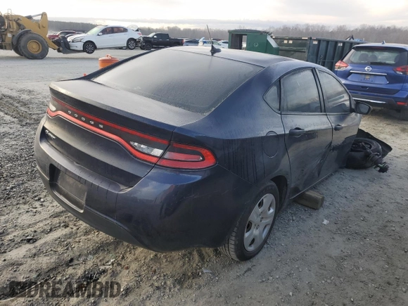 2013 Dodge Dart SE with VIN 1C3CDFAAXDD118684, listed as a Copart auction lot 47294825 with 156,866 mi miles and Salvage Title. Bid and sale history available at carsss.com. Image 3.