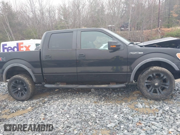 2010 Ford F-150 XL with VIN 1FTFW1EV5AFC01572, listed as a IAAI auction lot 41954598 with 160,935 mi miles. Bid and sale history available at carsss.com. Image 13.