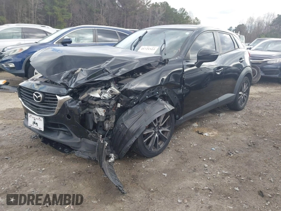 2017 Mazda CX-3 Touring with VIN JM1DKFC70H0163315, listed as a IAAI auction lot 41721515 with 144,662 mi miles. Bid and sale history available at carsss.com. Image 2.
