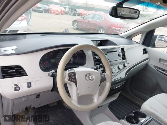 2012 Toyota Sienna LE with VIN 5TDJK3DCXCS047056, listed as a IAAI auction lot 41780756 with 179,624 mi miles. Bid and sale history available at carsss.com. Image 18.