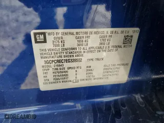 2014 Chevrolet Silverado 1500 LT with VIN 3GCPCREC7EG328502, listed as a Copart auction lot 50406095 with 100,760 mi miles and Salvage Title. Bid and sale history available at carsss.com. Image 14.