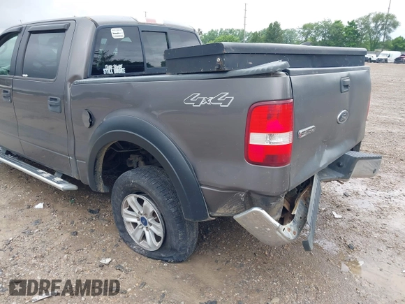 2005 Ford F-150 XLT with VIN 1FTPW145X5KC02865, listed as a IAAI auction lot 42525247 with 109,099 mi miles and . Bid and sale history available at DreamBid. Image 6.