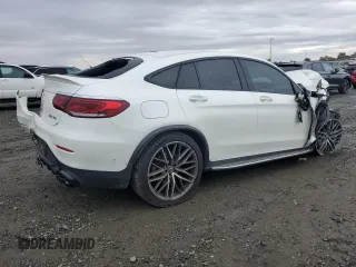 2021 Mercedes-Benz GLC with VIN W1N0J6EB1MF930348, listed as a Copart auction lot 81503894 with 55,948 mi miles and Salvage Title. Bid and sale history available at carsss.com. Image 3.