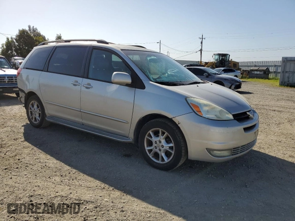 2004 Toyota Sienna XLE with VIN 5TDZA22C24S065751, listed as a Copart auction lot 52914895 with 170,551 mi miles and Salvage Title. Bid and sale history available at carsss.com. Image 4.